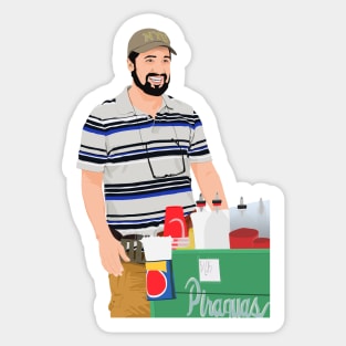 Piraguero (w/o background) | In The Heights Sticker